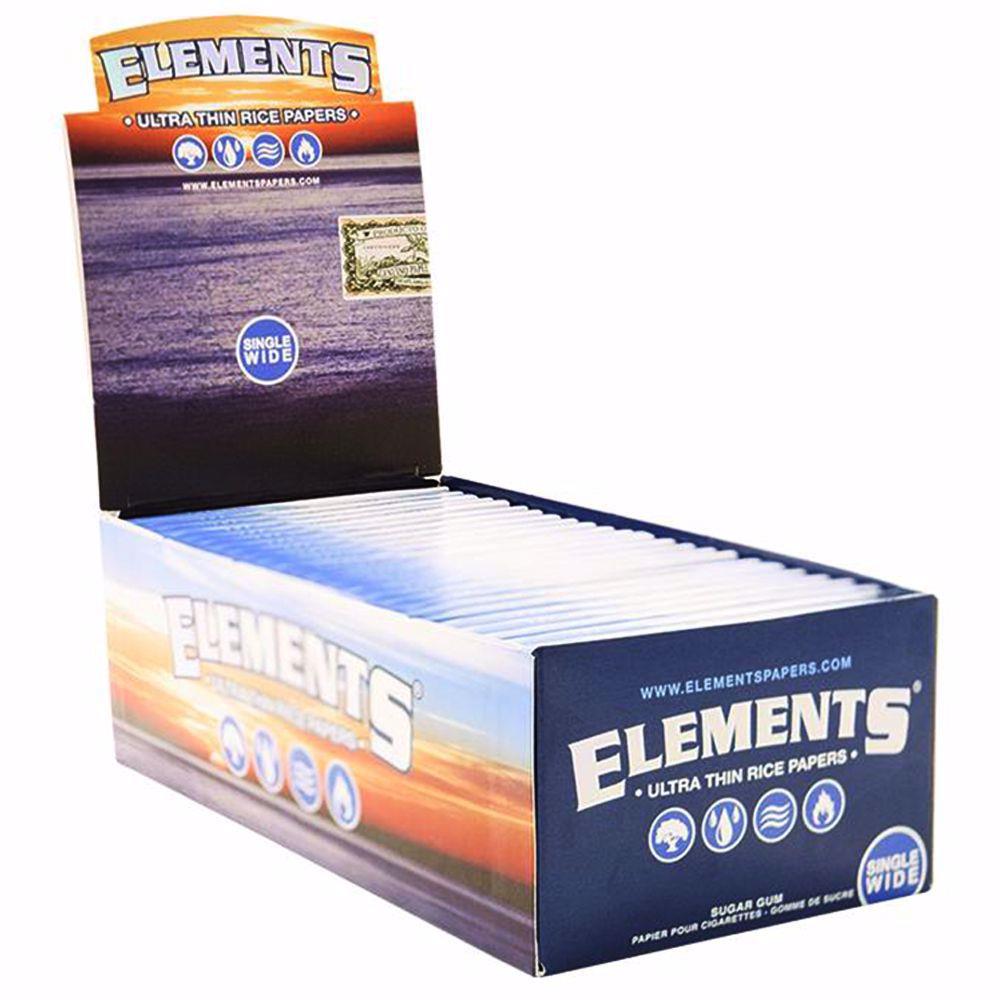 Element's Single Wide Single Window Rolling Papers Rolling Ace