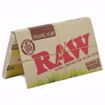 RAW ORGANIC HEMP SINGLEWIDE DOUBLE WINDOW NATURAL UNREFINED ROLLING PAPERS