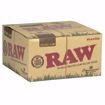 RAW ORGANIC HEMP CONNOISSEUR KING SIZE SLIM NATURAL UNREFINED ROLLING PAPERS + TIPS