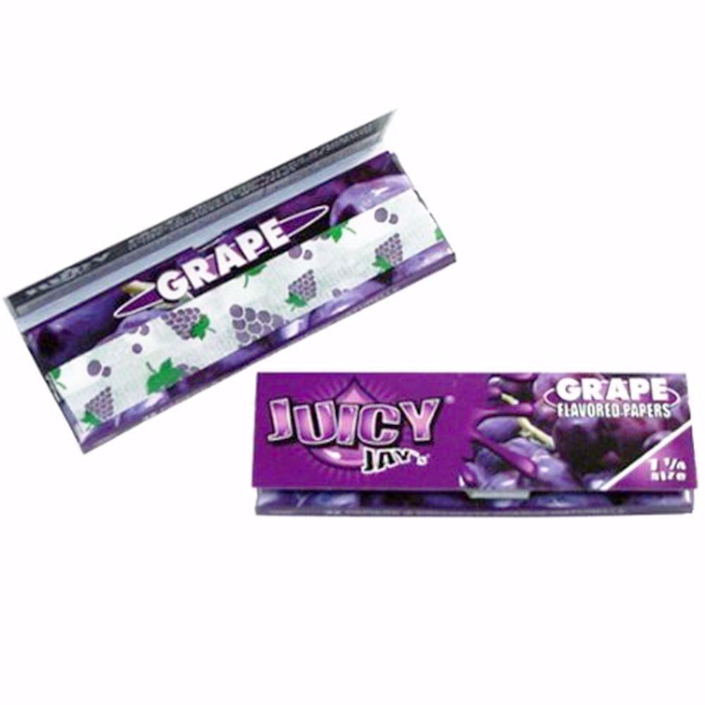 Juicy Jay's 1 1/4 Size Grape Flavored Rolling Papers Rolling Ace