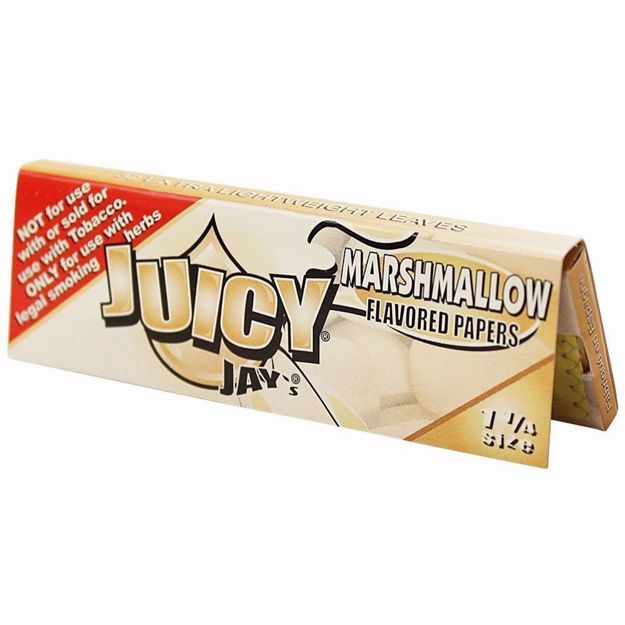 JUICY JAY'S 1 1/4 SIZE MARSHMALLOW FLAVORED ROLLING PAPERS