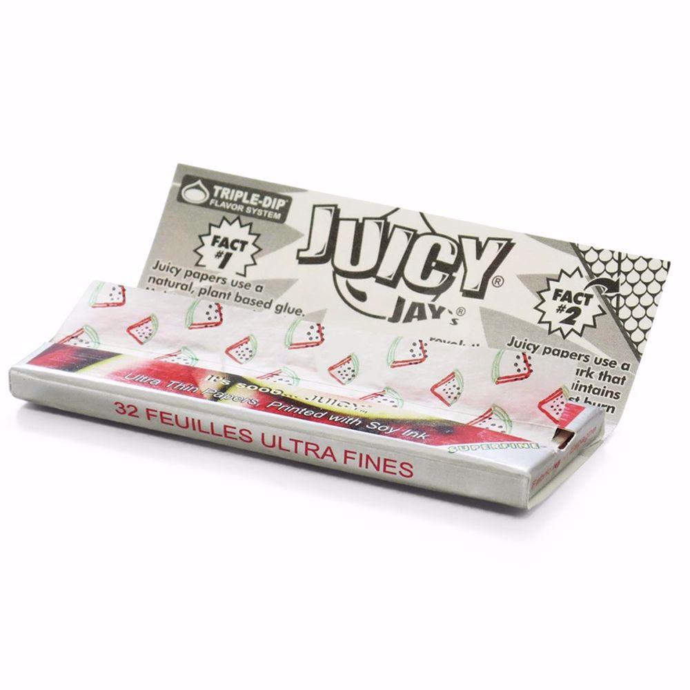 Juicy Jay S 1 1 4 Size Wham Bam Watermelon Superfine Flavored Rolling Papers Rolling Ace