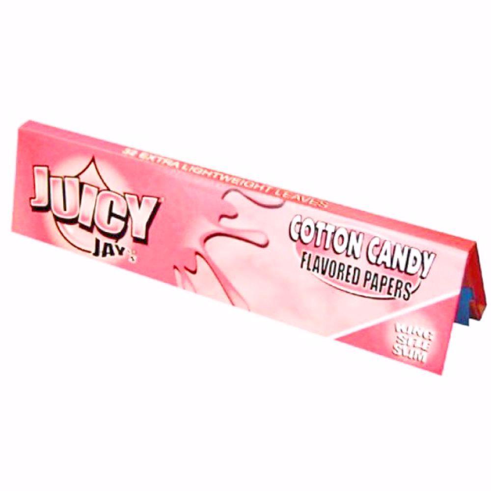 JUICY JAY'S KING SIZE COTTON CANDY FLAVORED ROLLING PAPERS Rolling Ace
