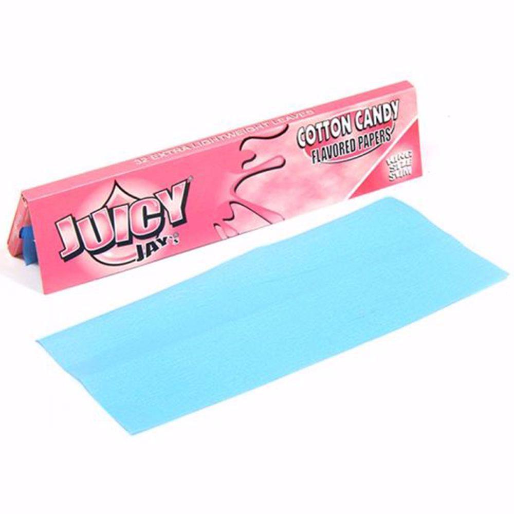 JUICY JAY'S KING SIZE COTTON CANDY FLAVORED ROLLING PAPERS Rolling Ace