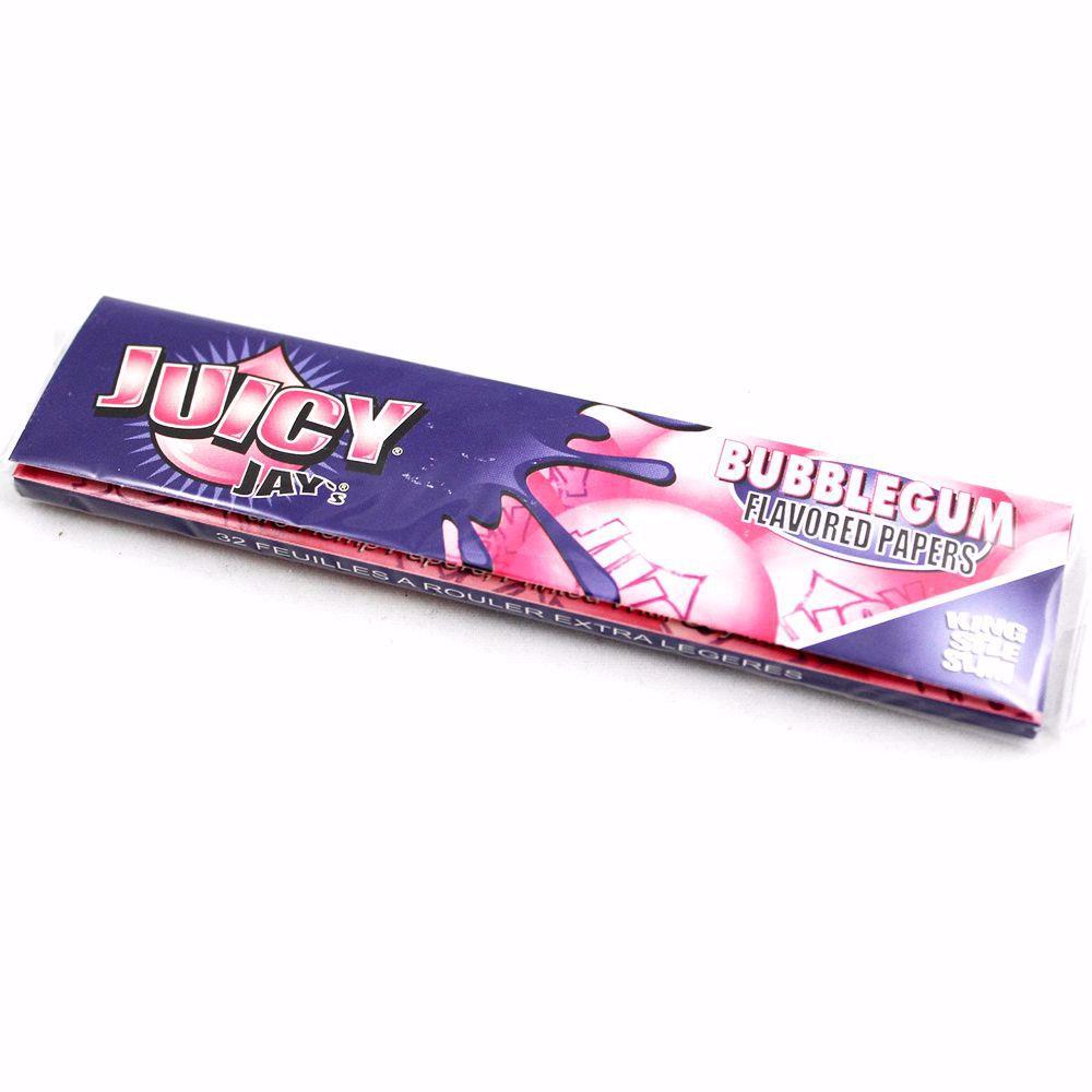 JUICY JAY'S KING SIZE BUBBLE GUM FLAVORED ROLLING PAPERS Rolling Ace