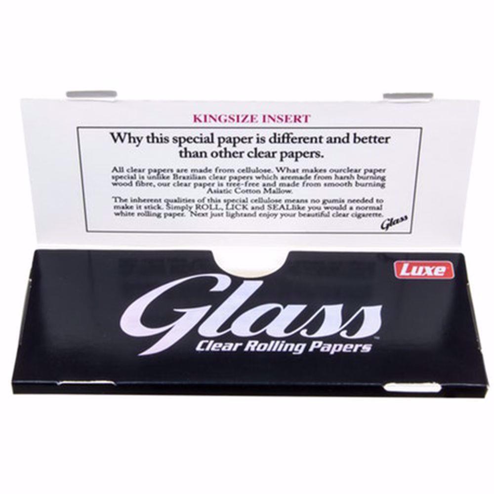 GLASS KING SIZE CELLULOSE ROLLING PAPERS Rolling Ace