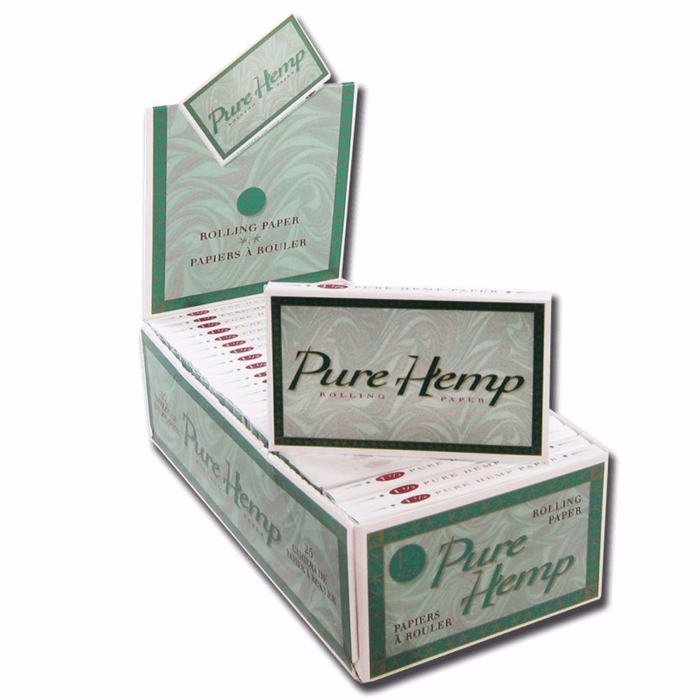 PURE HEMP 1 1/2 SIZE ROLLING PAPERS | Rolling Ace