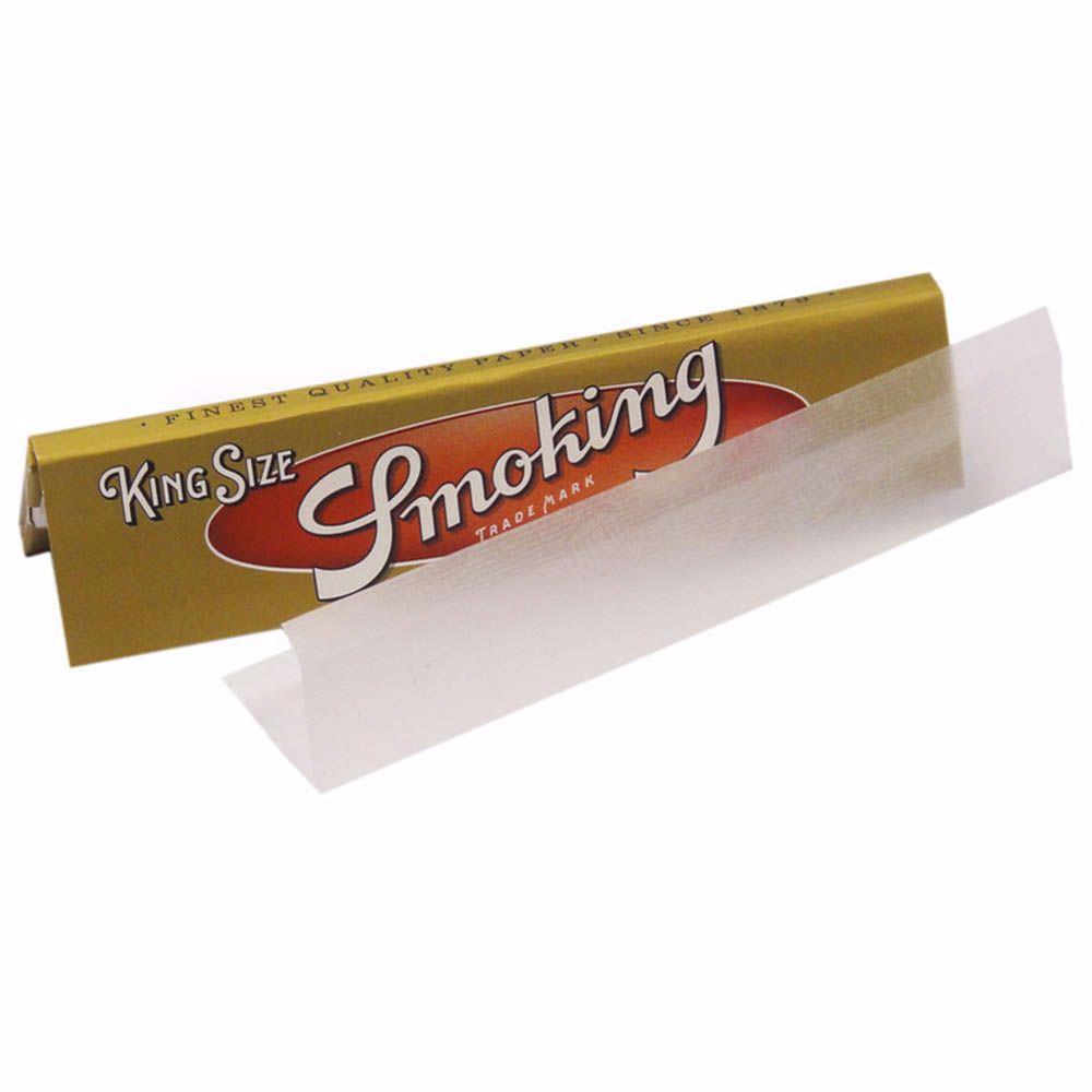 SMOKING GOLD KING SIZE SLIM ROLLING PAPERS Rolling Ace