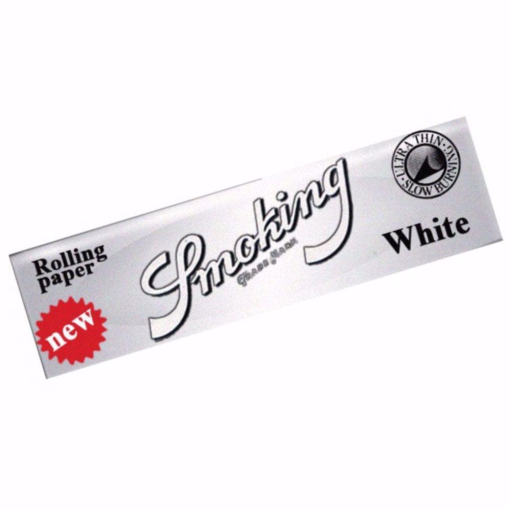thumbnail image 2 of Smoking White Medium 1 1/4 Rolling Papers - Full Box Of 25 Booklets, 50 Leaves Each, Made In Spain 2 of 3