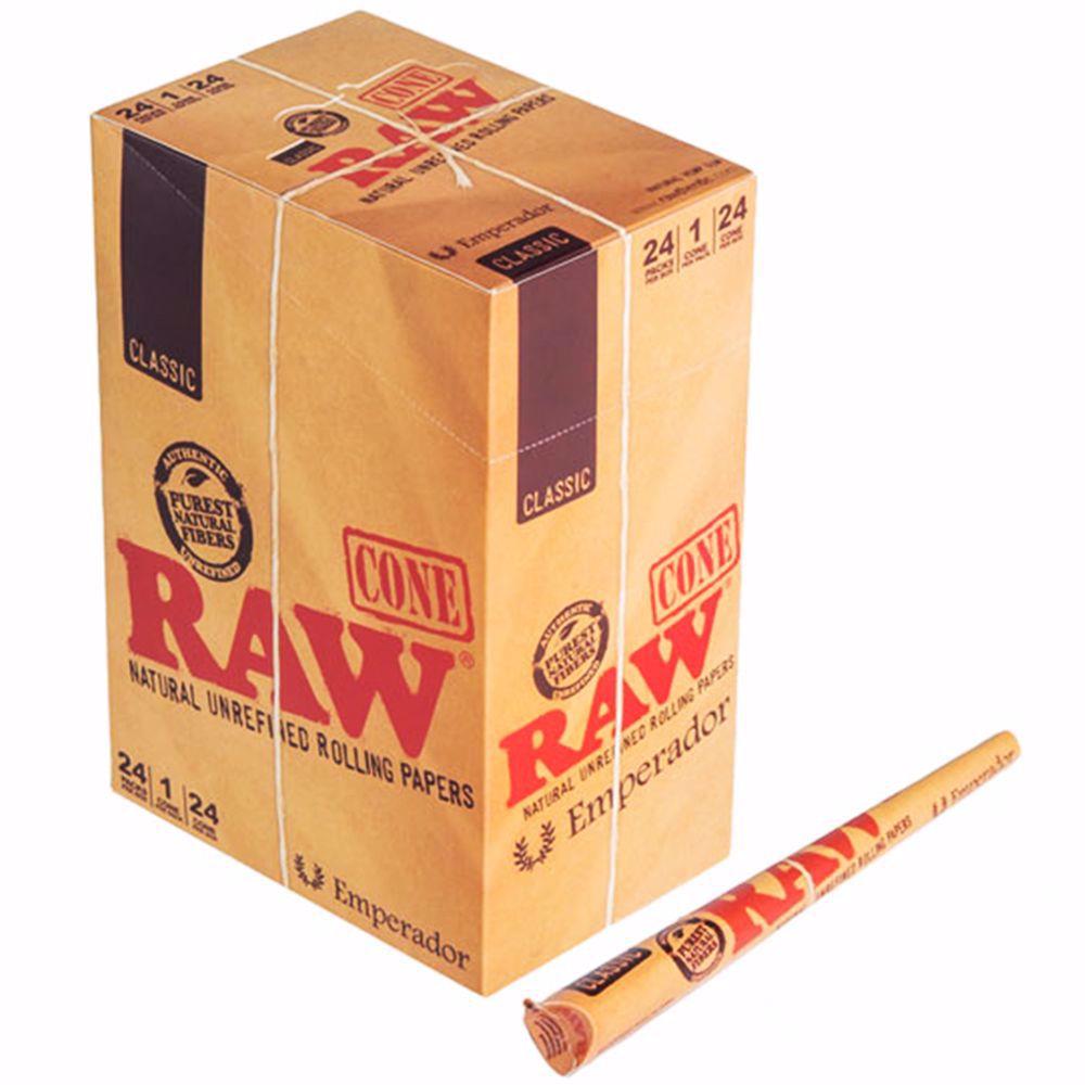 RAW CLASSIC EMPERADOR PRE ROLLED CONES Rolling Ace
