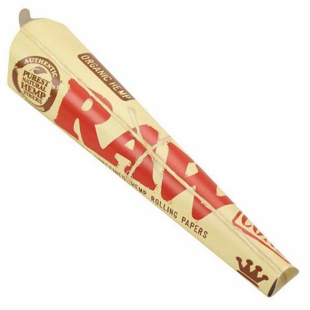 RAW ORGANIC HEMP KING SIZE PREROLLED CONES Rolling Ace
