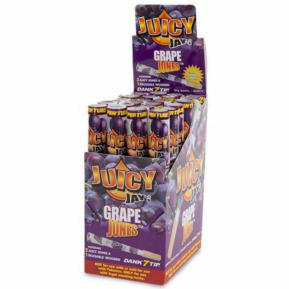 JUICY JAY'S GRAPE JONES FLAVORED PRE ROLLED CONES Rolling Ace