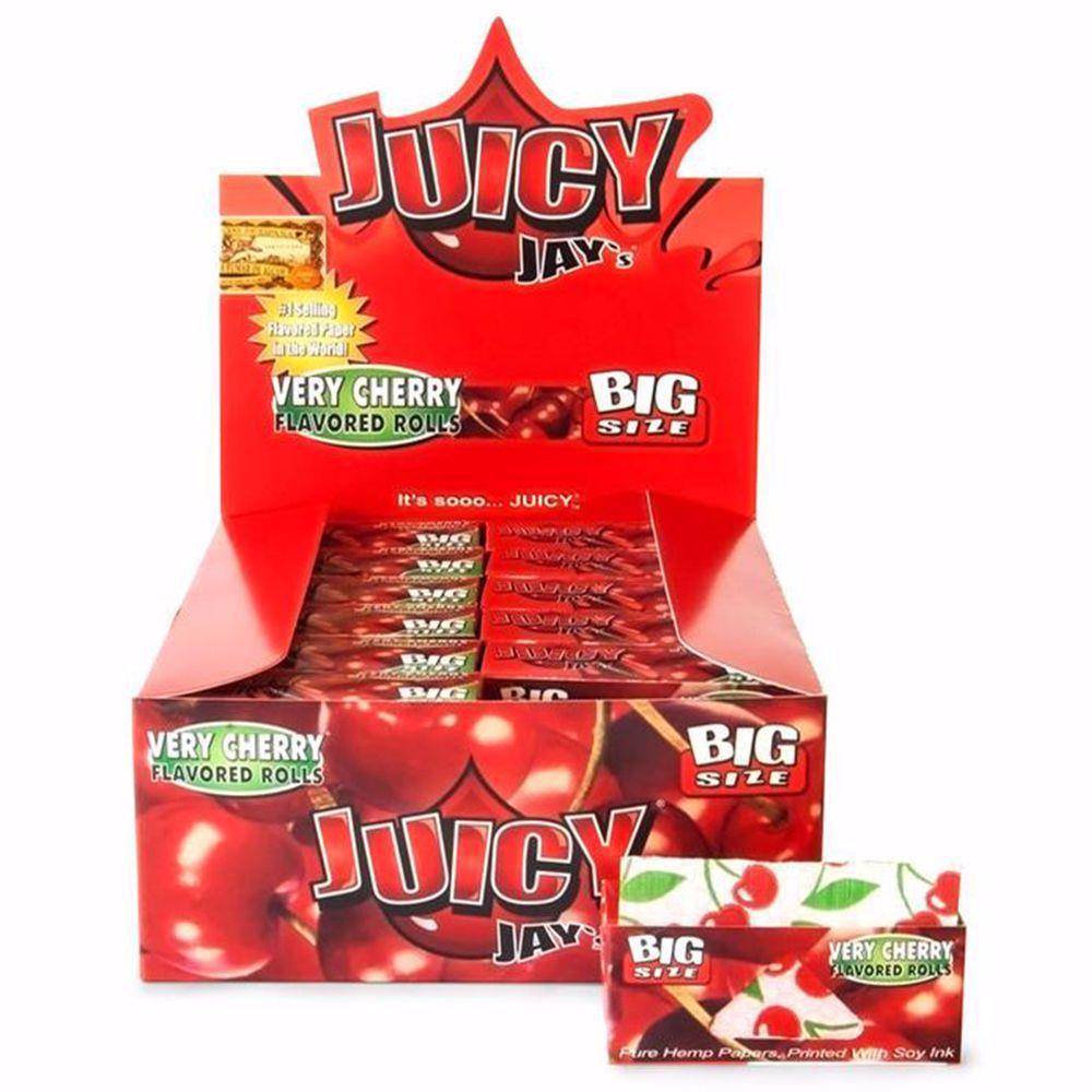 JUICY JAYS VERY CHERRY FLAVOURED ROLL 1 1/2 SIZE | Rolling Ace