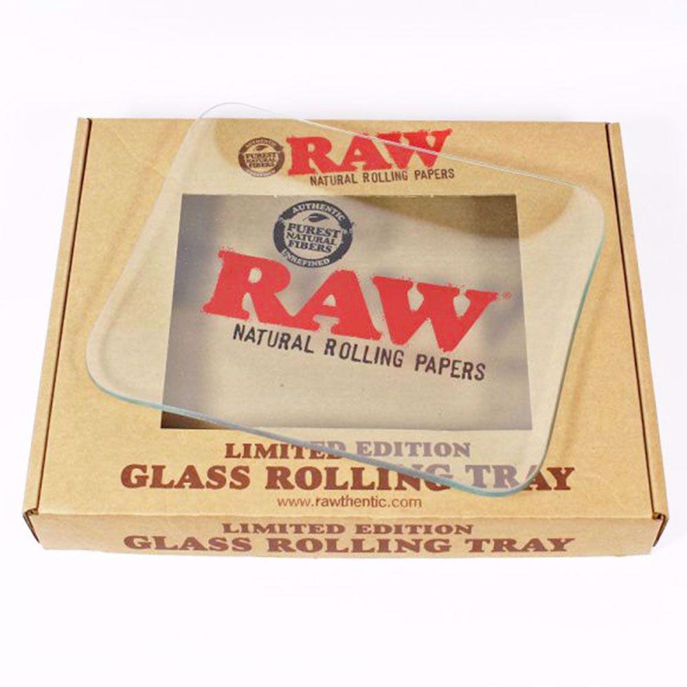 RAW GLASS ROLLING TRAY Rolling Ace