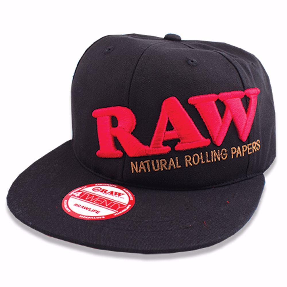RAW SNAP BACK BLACK HAT Rolling Ace