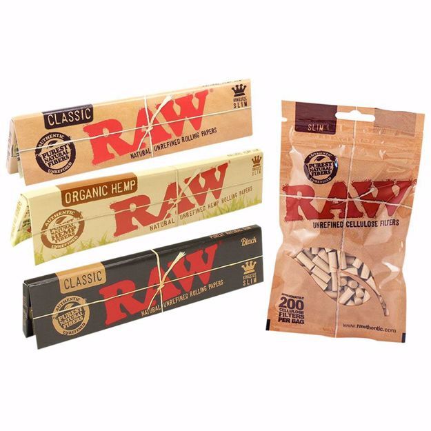 RAW KING SIZE SAMPLER BUNDLE WITH FILTERS