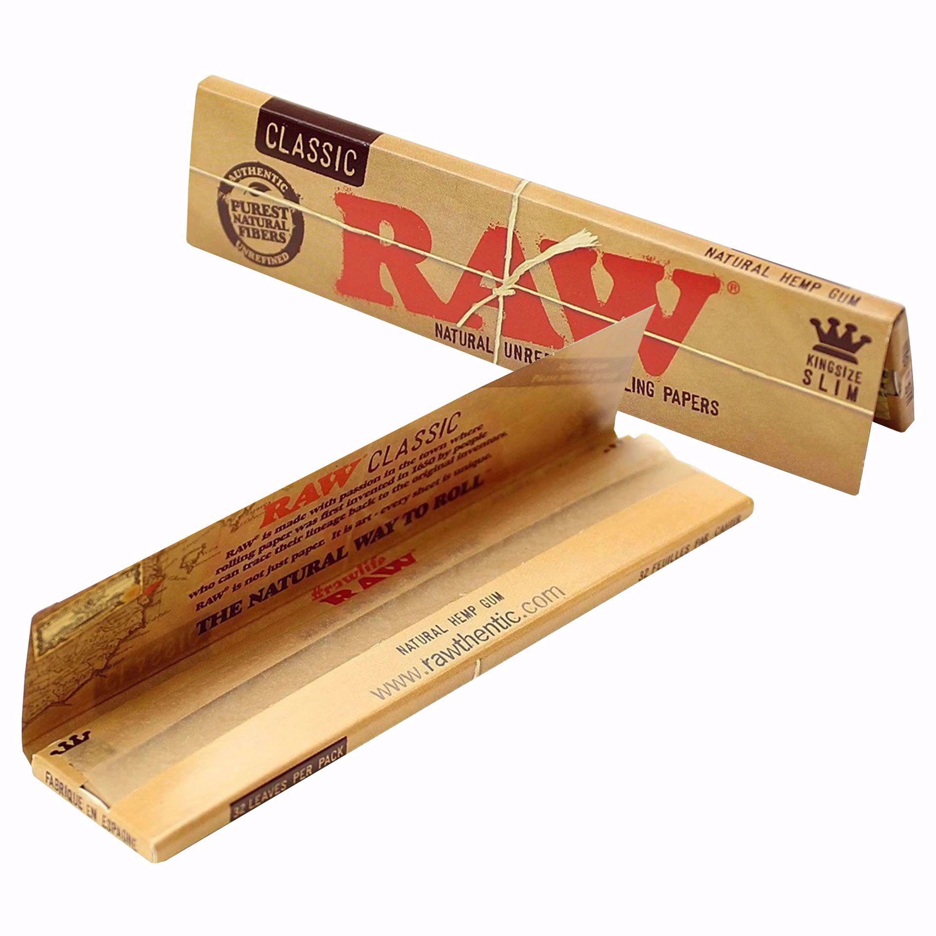 Raw King Size Classic Bundle With Tray Rolling Ace