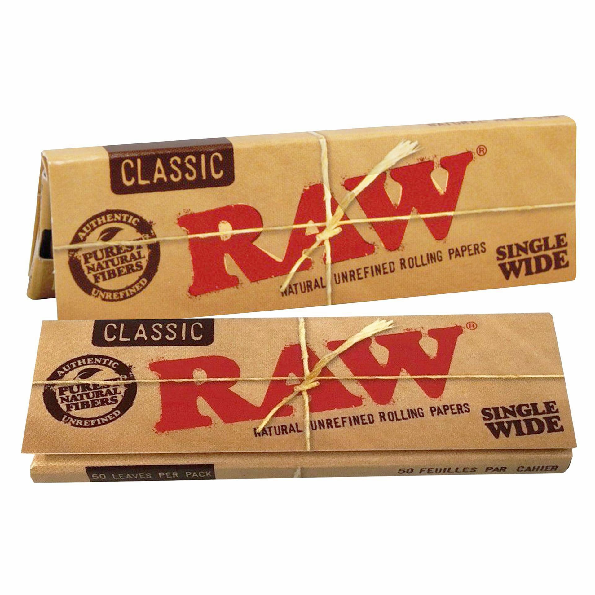 Raw Single Wide Classic Bundle with Tray | Rolling Ace